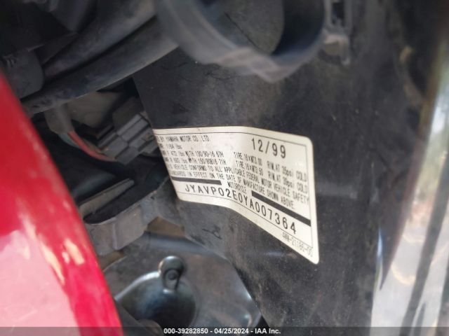 2000 YAMAHA XV1600 JYAVP02E0YA007364 Photo 9