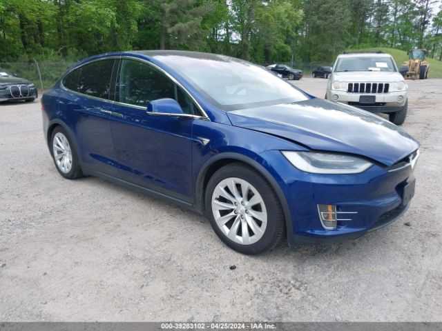 2018 Tesla Model X 100d/75d/p100d მანქანა იყიდება აუქციონზე, vin: 5YJXCAE20JF103377, აუქციონის ნომერი: 39283102