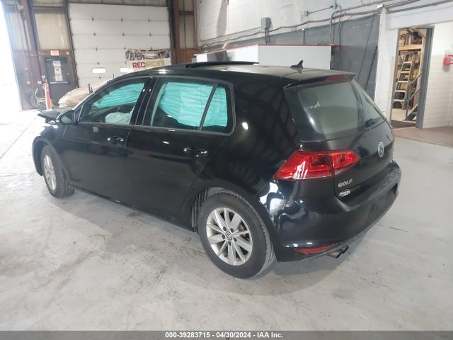 3VW117AUXFM033554 Volkswagen Golf Tsi S 4-door