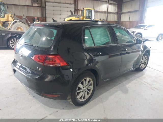 3VW117AUXFM033554 Volkswagen Golf Tsi S 4-door