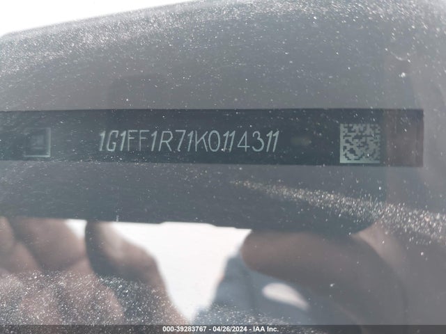 Chevrolet Camaro 1ss 2019 1G1FF1R71K0114311 Image 9