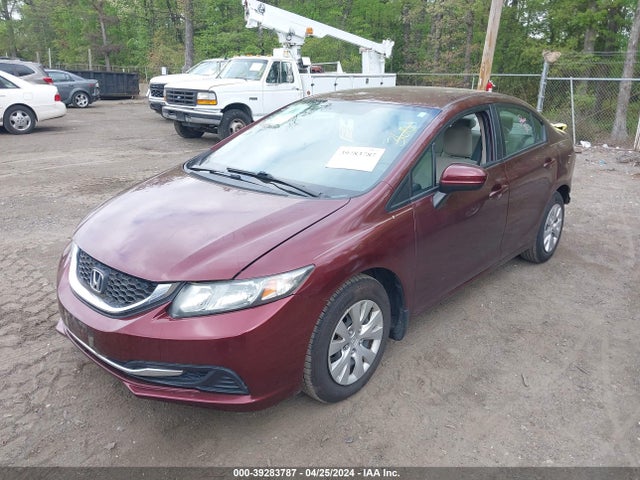 Honda Civic Lx 2014 19XFB2F53EE052529 Image 2