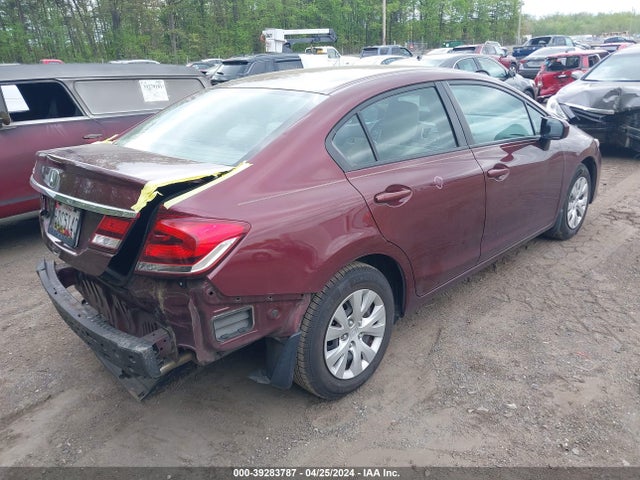 Honda Civic Lx 2014 19XFB2F53EE052529 Image 4