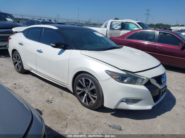 2016 Nissan Maxima 3.5 Sl მანქანა იყიდება აუქციონზე, vin: 1N4AA6AP1GC399404, აუქციონის ნომერი: 39283979