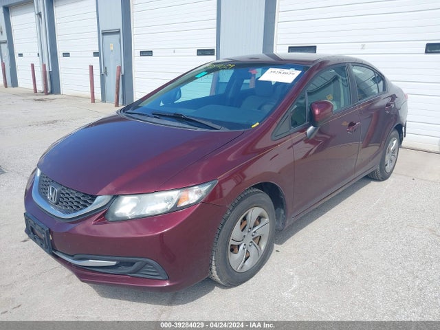 Honda Civic Lx 2014 19XFB2F54EE239097 Image 2