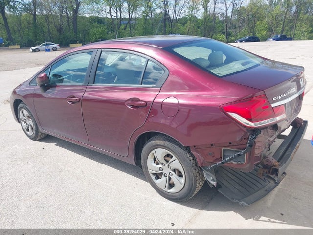 Honda Civic Lx 2014 19XFB2F54EE239097 Image 3