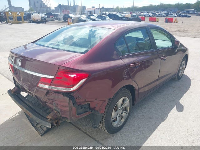 Honda Civic Lx 2014 19XFB2F54EE239097 Image 4