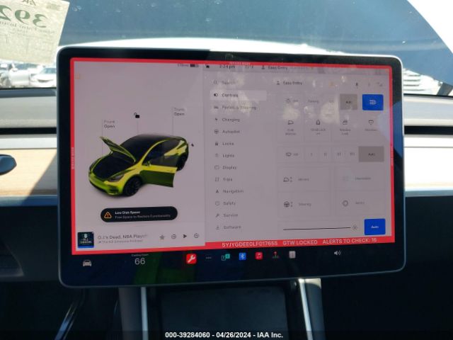 5YJYGDEE0LF017655 Tesla Model Y Long Range Dual Motor All-wheel Drive
