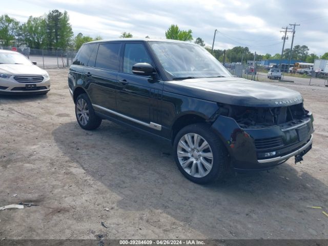 Auction sale of the 2015 Land Rover Range Rover 5.0l V8 Supercharged, vin: SALGS3TF8FA217818, lot number: 39284609
