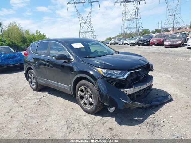 39284662 :رقم المزاد ، 2HKRW2H56HH615443 vin ، 2017 Honda Cr-v Ex مزاد بيع