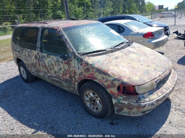Auction sale of the 1997 Nissan Quest Gxe/xe, vin: 4N2DN1119VD848682, lot number: 39284833