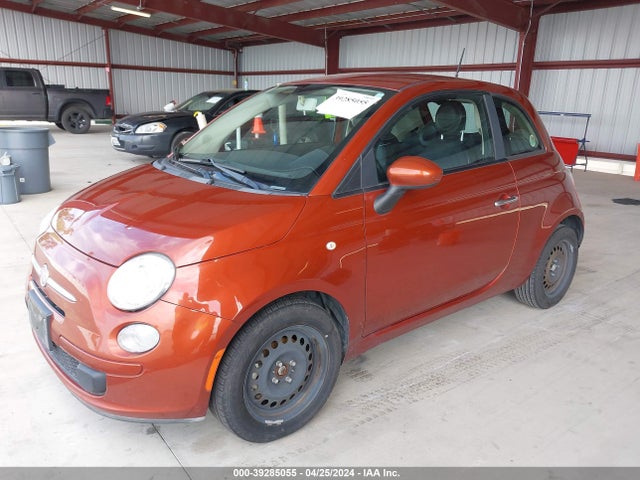 2012 FIAT 500 3C3CFFAR5CT379665 Photo 1