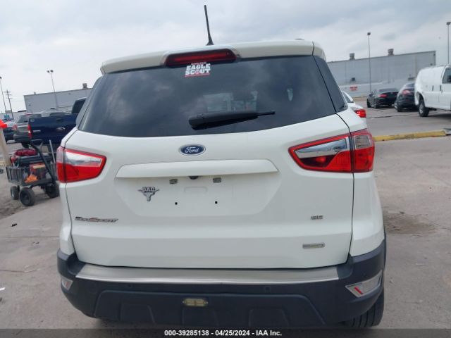 MAJ3S2GE9KC286345 Ford Ecosport Se
