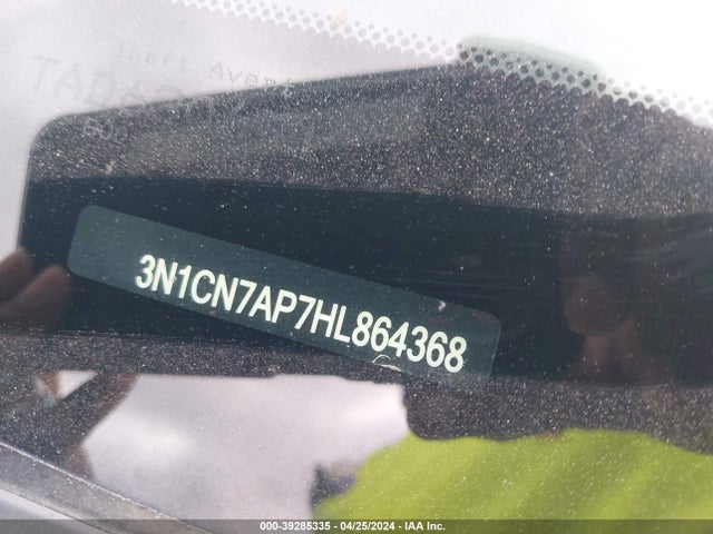 Nissan Versa 1.6 S+ 2017 3N1CN7AP7HL864368 Image 9