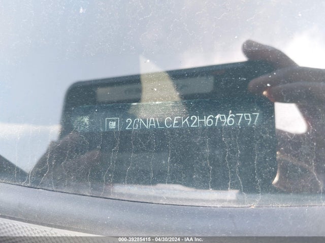 Chevrolet EQUINOX LT 2017 2GNALCEK2H6196797 Image 9