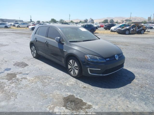 Auction sale of the 2015 Volkswagen E-golf Sel Premium, vin: WVWPP7AU9FW908733, lot number: 39285617