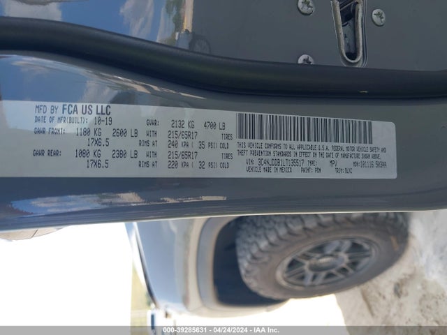 Jeep Compass Trailhawk 4x4 2020 3C4NJDDB1LT135517 Image 9
