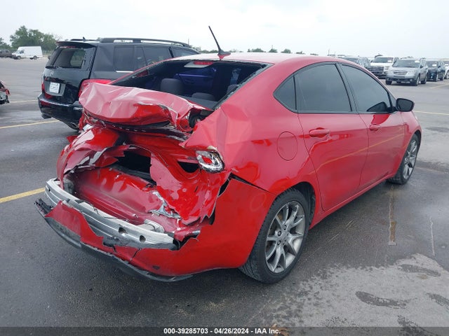 Dodge DART SXT 2014 1C3CDFBB5ED794632 Image 4