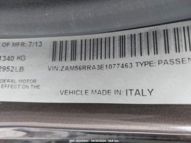 ZAM56RRA3E1077463 Maserati Quattroporte S Q4