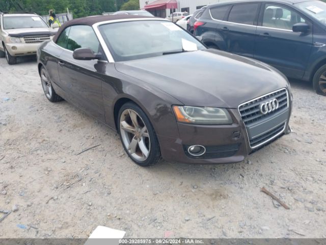 Auction sale of the 2011 Audi A5 2.0t Premium, vin: WAUJFAFH4BN007106, lot number: 39285975
