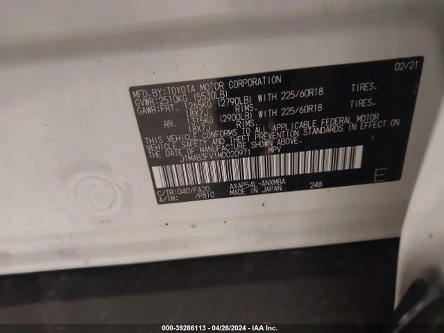 Toyota Rav4 Prime Se 2021 JTMAB3FV1MD020971 Image 9