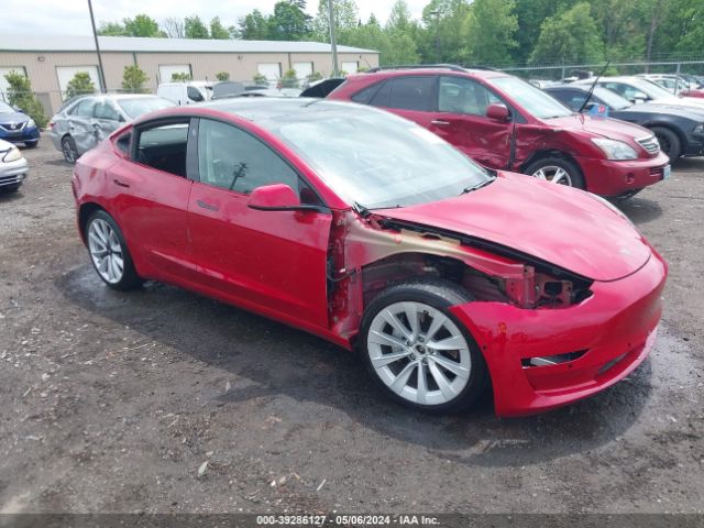 Продажа на аукционе авто 2021 Tesla Model 3 Long Range Dual Motor All-wheel Drive, vin: 5YJ3E1EBXMF862633, номер лота: 39286127