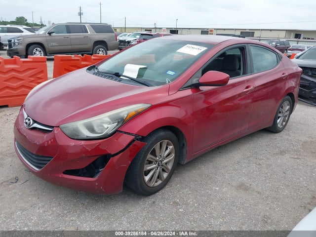Hyundai ELANTRA SE 2014 5NPDH4AEXEH479856 Image 2