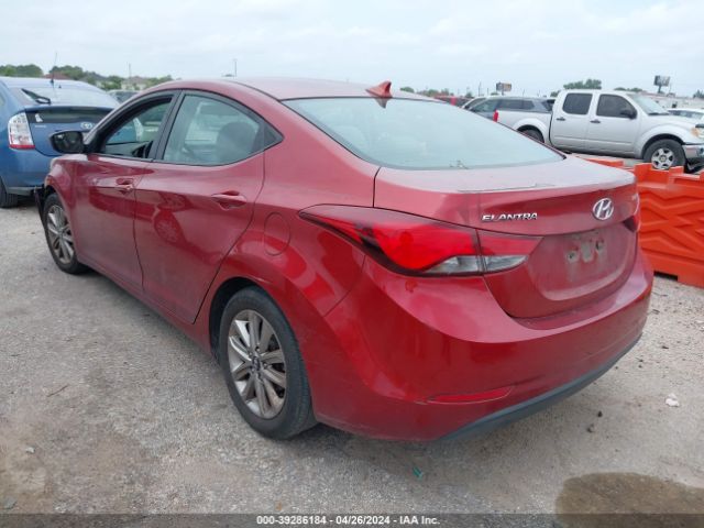 Hyundai ELANTRA SE 2014 5NPDH4AEXEH479856 Image 3
