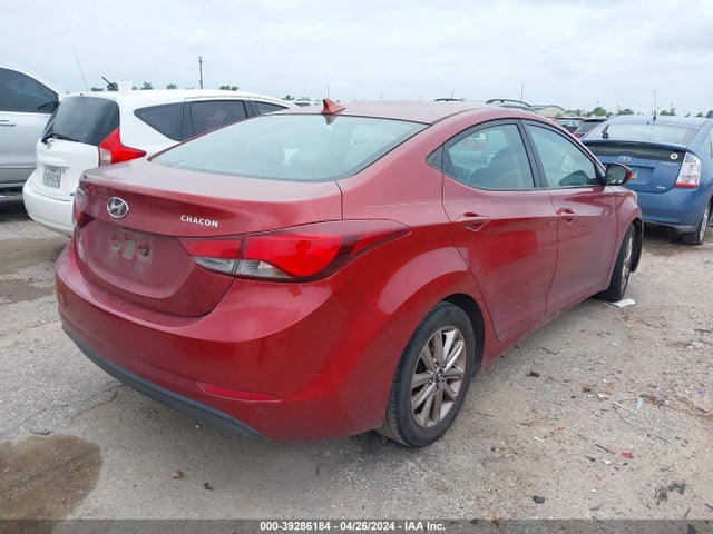 Hyundai ELANTRA SE 2014 5NPDH4AEXEH479856 Image 4