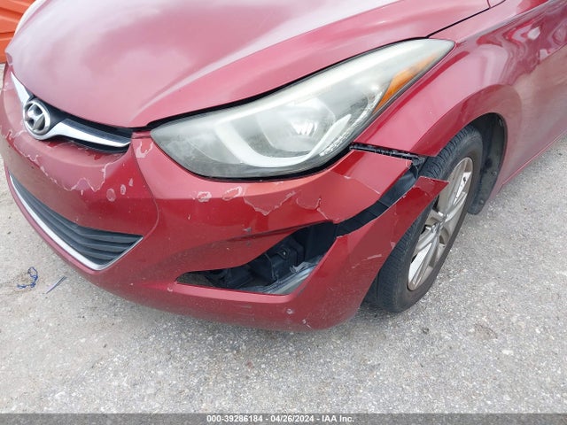Hyundai ELANTRA SE 2014 5NPDH4AEXEH479856 Image 6