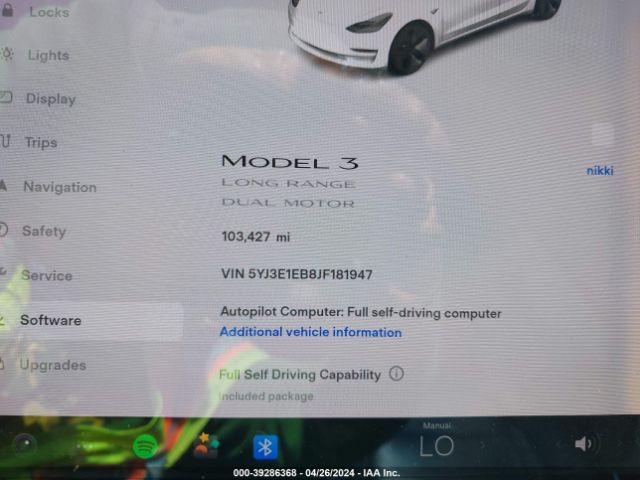 2018 TESLA MODEL 3 5YJ3E1EB8JF181947 Photo 6