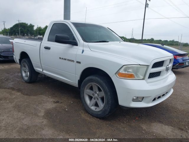 Auction sale of the 2012 Ram 1500 St, vin: 3C6JD7AT1CG157022, lot number: 39286420