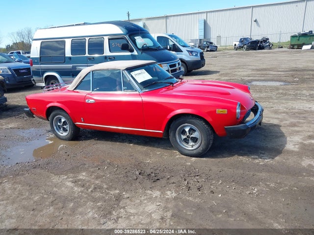 1979 FIAT SPIDER 124CS20145038     Photo 0