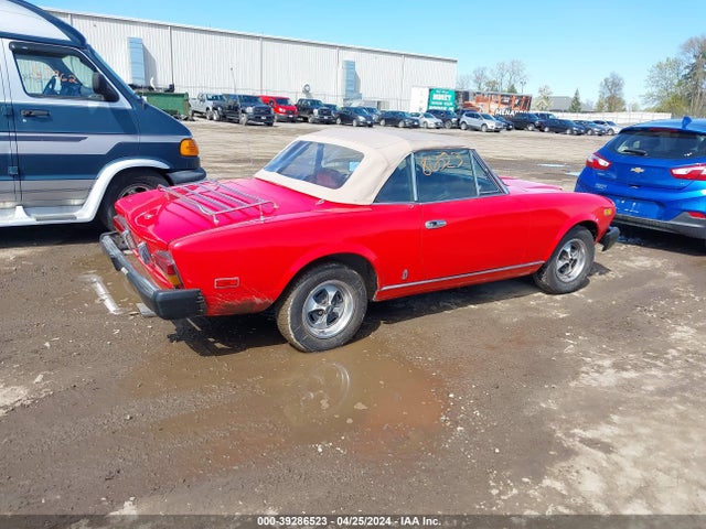 1979 FIAT SPIDER 124CS20145038     Photo 3