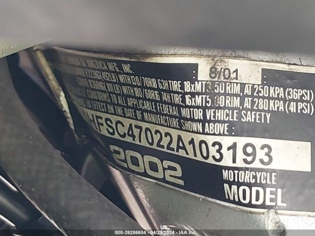2002 HONDA GL1800 1HFSC47022A103193 Photo 9