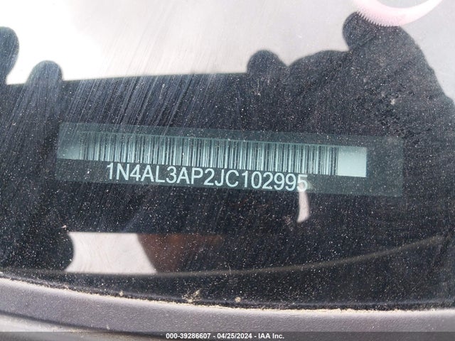 Nissan Altima 2.5 Sr 2018 1N4AL3AP2JC102995 Image 9