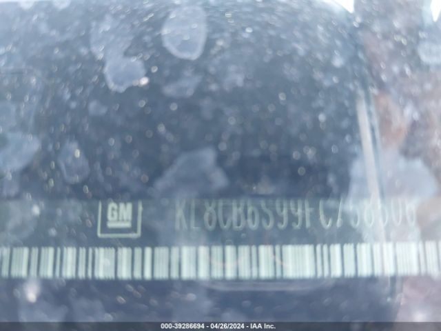 KL8CB6S99FC758506 Chevrolet Spark Ls Cvt