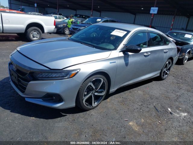 1HGCV3F21NA046545 Honda Accord Hybrid Sport