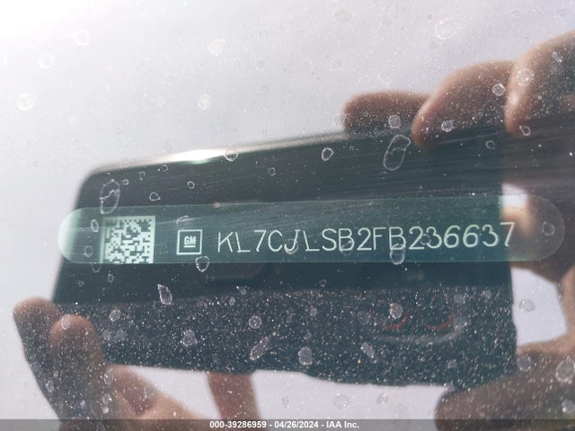 Chevrolet Trax Lt 2015 KL7CJLSB2FB236637 Image 9