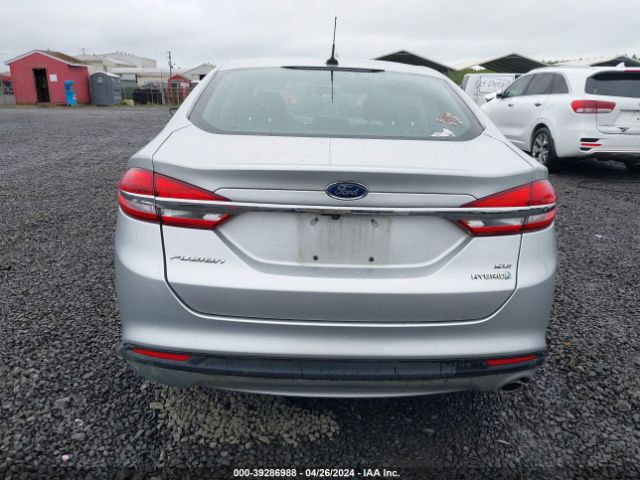 3FA6P0LUXJR169549 Ford Fusion Hybrid Se