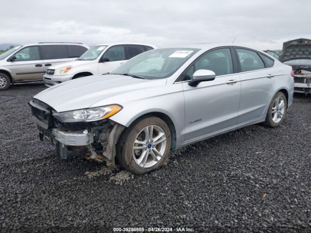3FA6P0LUXJR169549 Ford Fusion Hybrid Se