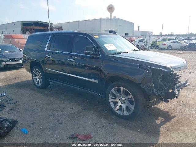 2015 Cadillac Escalade Esv Premium მანქანა იყიდება აუქციონზე, vin: 1GYS4TKJ0FR629406, აუქციონის ნომერი: 39286989