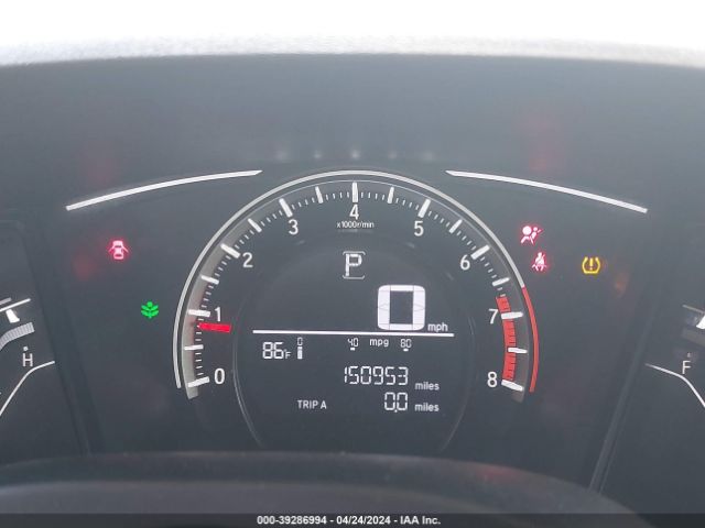 2HGFC4B07JH302115 Honda Civic Lx-p