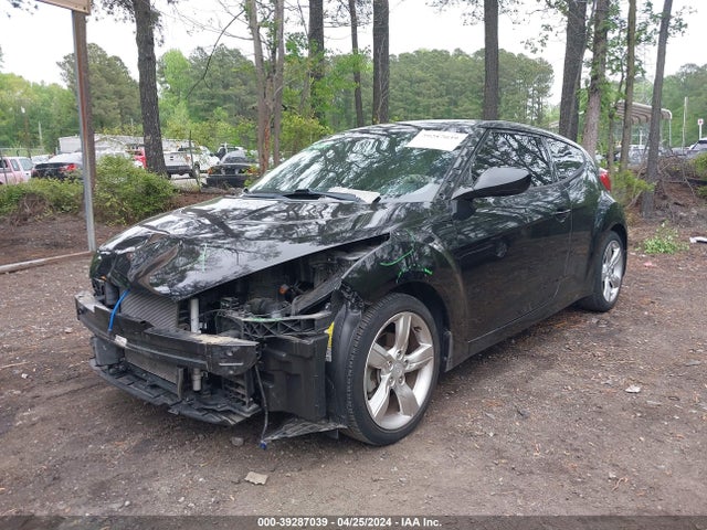 Hyundai Veloster Base W/gray 2014 KMHTC6ADXEU213817 Image 2