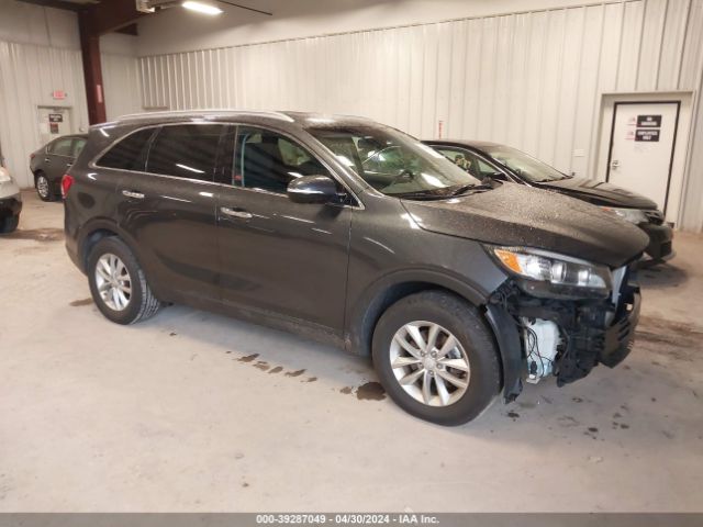 Auction sale of the 2016 Kia Sorento 2.4l Lx, vin: 5XYPG4A39GG159257, lot number: 39287049