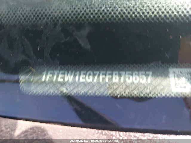 Ford F-150 Xlt 2015 1FTEW1EG7FFB75657 Image 9
