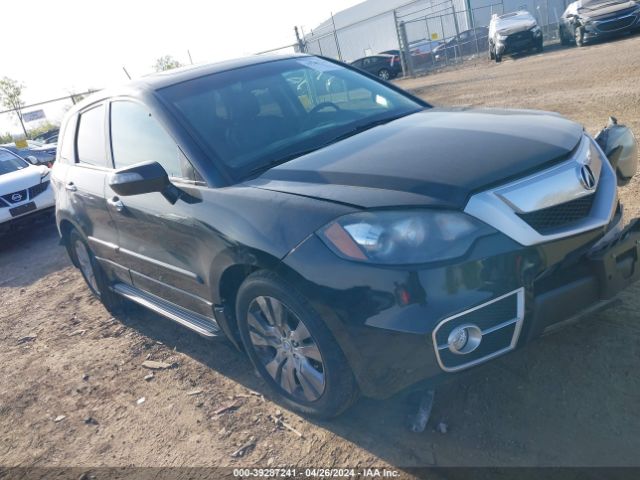 Auction sale of the 2010 Acura Rdx, vin: 5J8TB1H55AA008718, lot number: 39287241