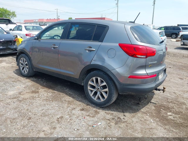 KIA Sportage Lx 2016 KNDPB3AC1G7852930 Image 3