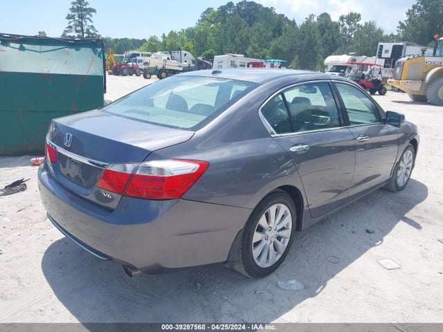 Honda Accord Ex-l V-6 2014 1HGCR3F87EA005412 Image 4