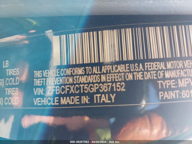 ZFBCFXCT5GP367152 Fiat 500x Trekking